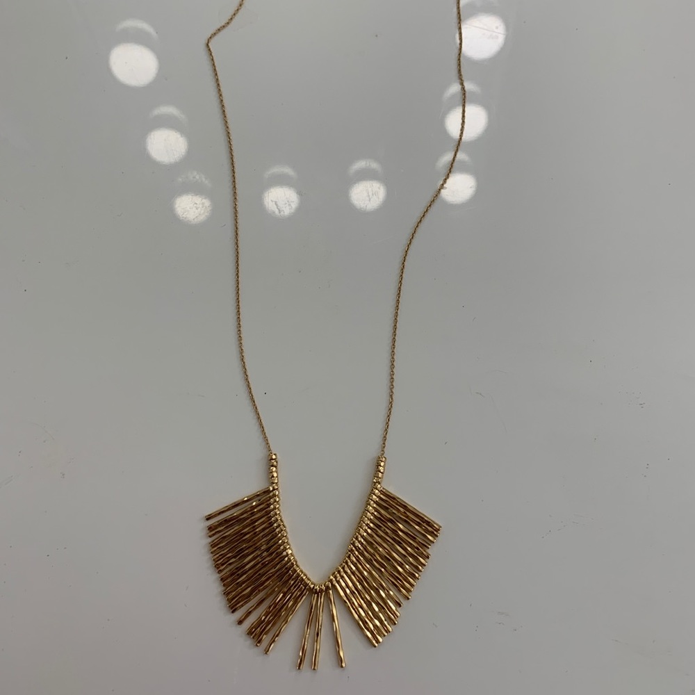 gold necklace